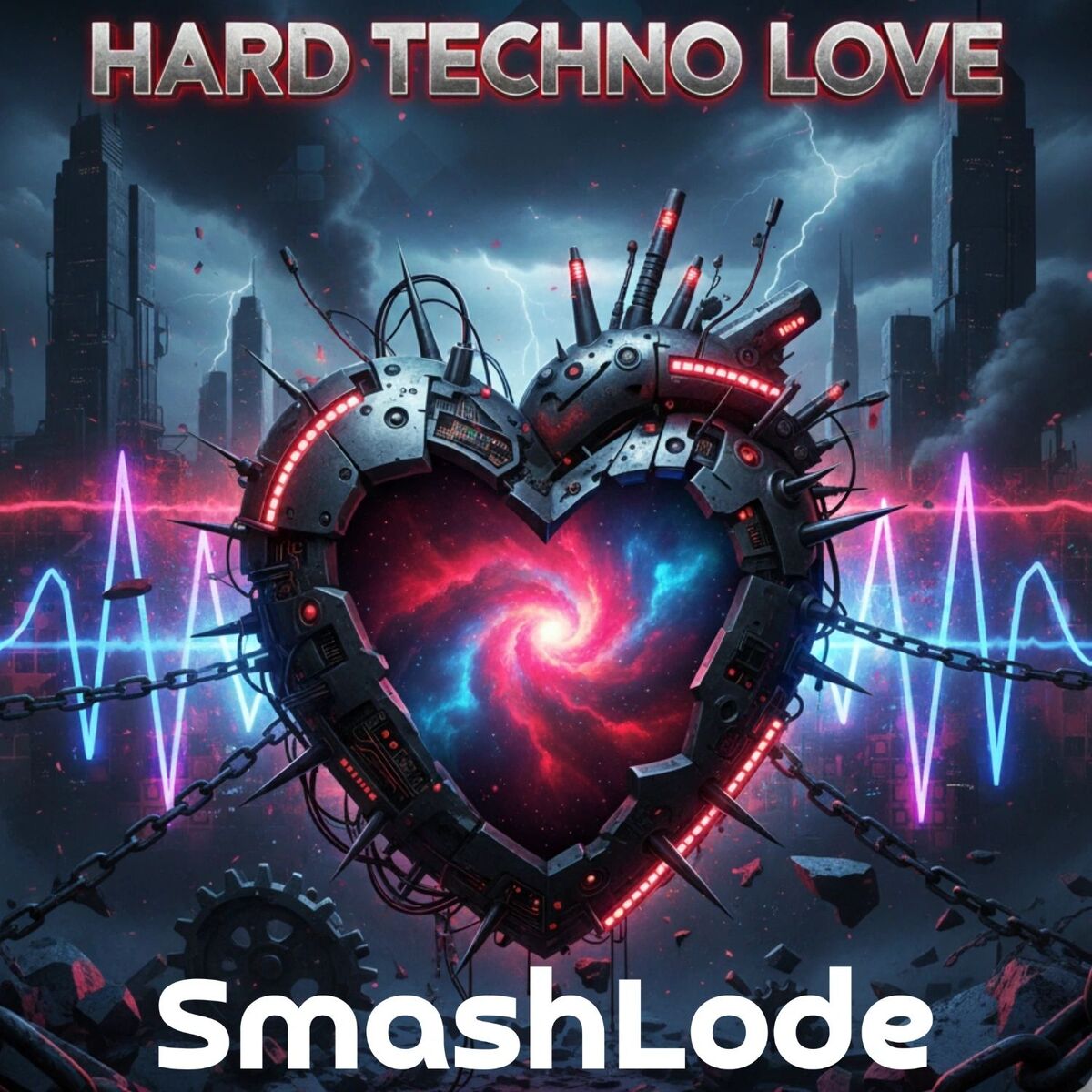 Hard Techno Love by SmashLode cover art